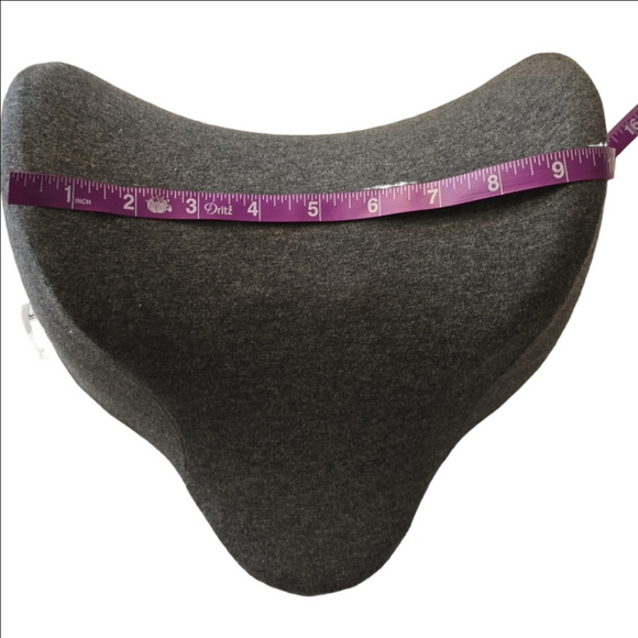 Ergonomic Gray Neck Traction Stretcher Pillow Cervical Pain Relief - Picture 7 of 8